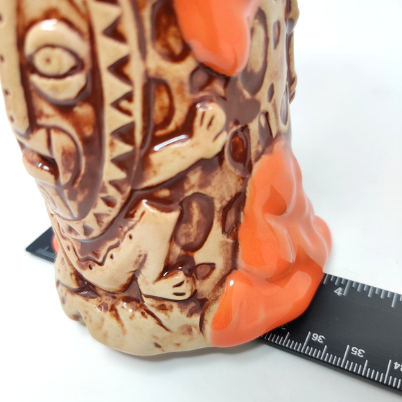 Disneyland Krakatoa Tiki Mug Cup 2nd Edition Trader Sams Enchanted Tiki Bar Lava - Picture 16 of 16